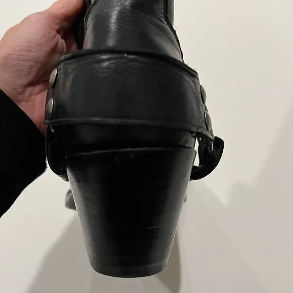 Classic RARE Old Gringo Tall Harness Boot Size 8 - Picture 7 of 16